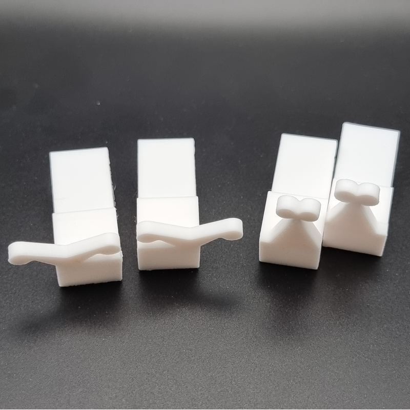 Kit de 4 guides haut pour porte coulissante de placard