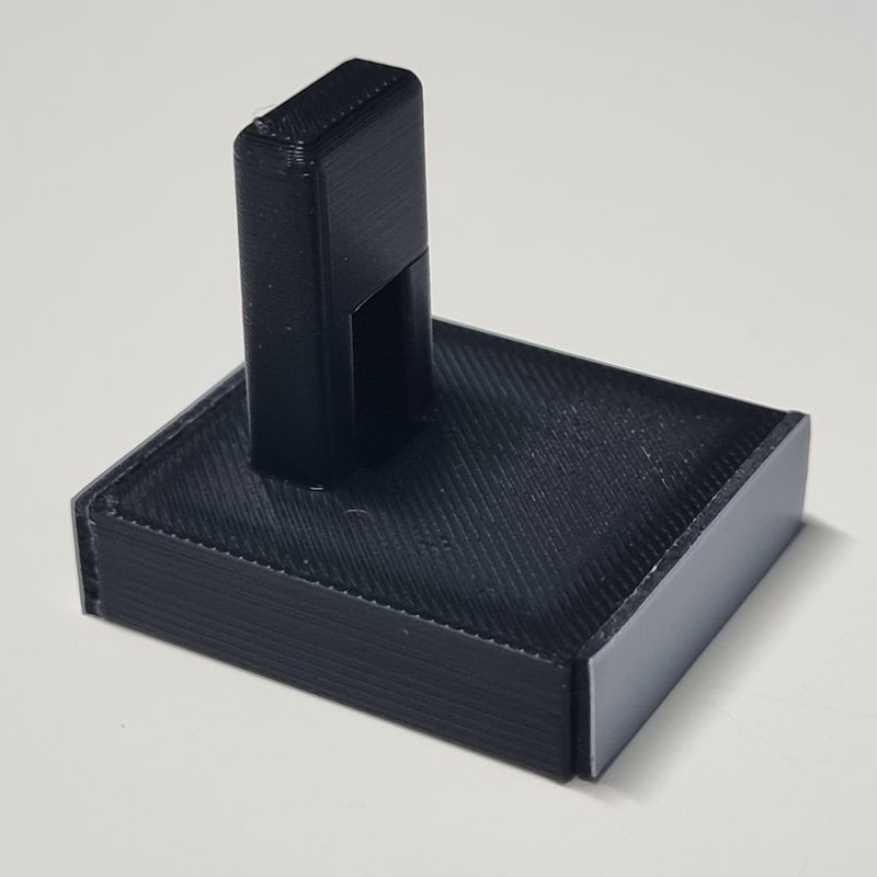 3DEFRANCE Paire De Guides De Porte De Placard En T - Matériau