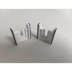 Guide "Plat" pour porte de placard coulissante