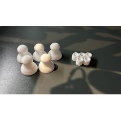 5 Pions d'attache SOMFY TELIS
