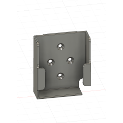 Support télécommande FAAC XT (rectangle)