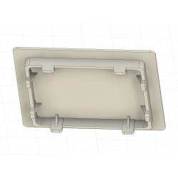 Chapeau de poteau PVC - Piscine