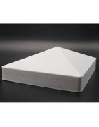 Chapeau pour poteau PVC pyramide ou carré en impression 3D |3DCobalt